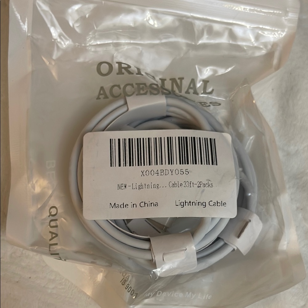 Lightning Cable 2-Pack - White